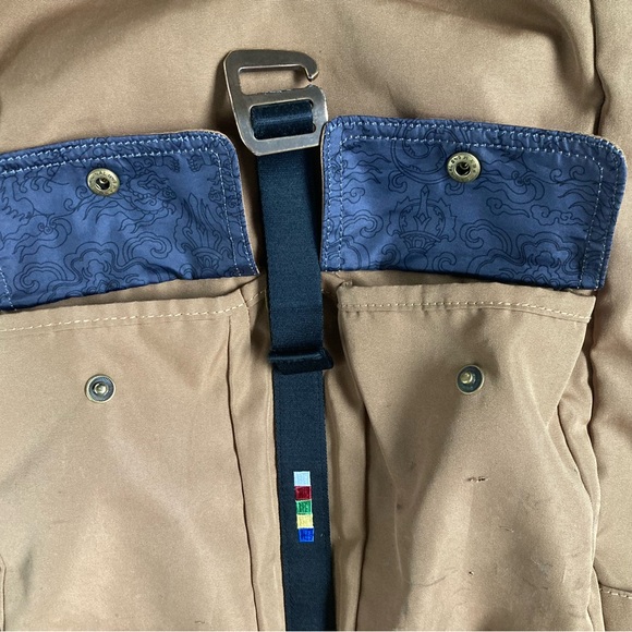 Yellow Roll-Top Backpack - Picture 2 of 5